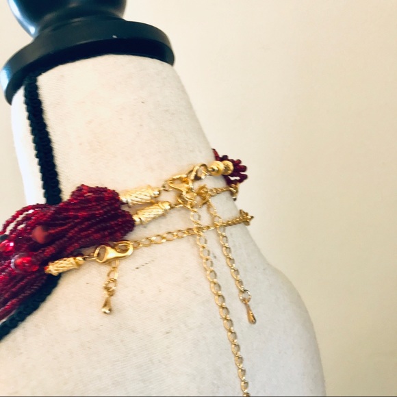 BoHo Convertible Handmade Beaded Necklace/Bracelet - Picture 5 of 8